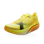 Xtep 160X 8.0 herre, Fluorescence Yellow/Black – sett skrått forfra