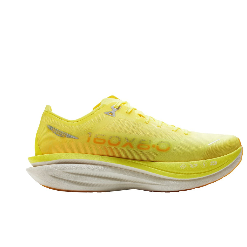 Xtep 160X 8.0 herre løpesko i Fluorescence Yellow/Black – bilde 3