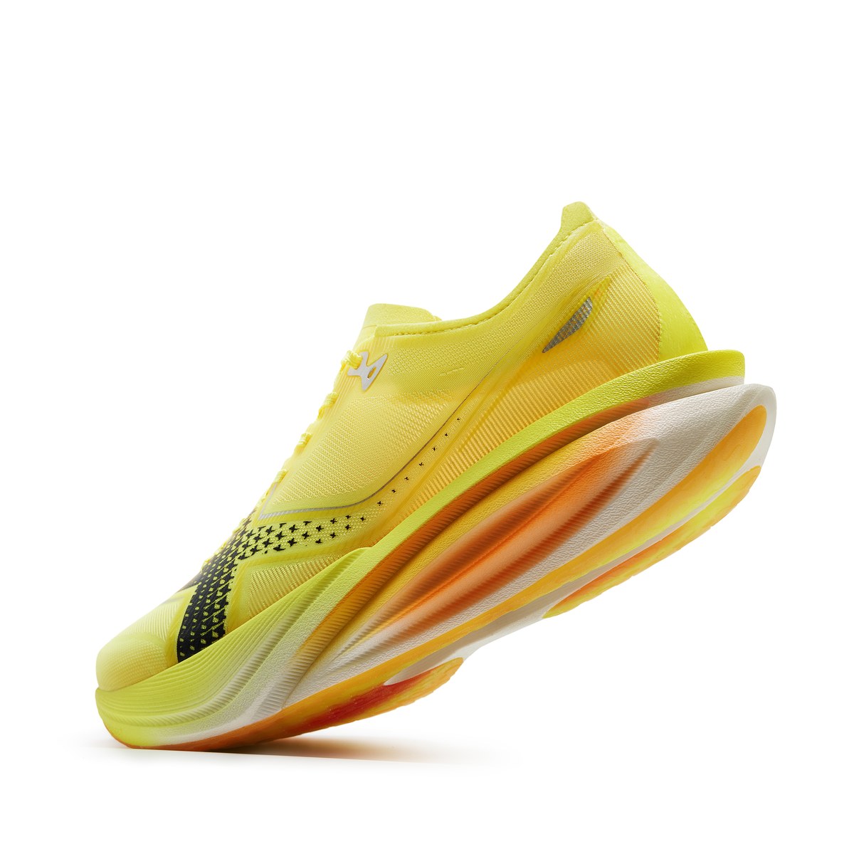 Xtep 160X 8.0 herre løpesko i Fluorescence Yellow/Black – bilde 6